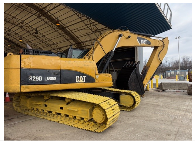A clean caterpillar in a good shape ready to export from sky2c